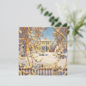 Red Sleigh House, Winter | Lawren Harris | (Stehend Vorderseite)