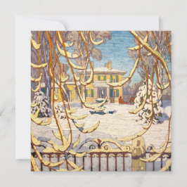 Red Sleigh House, Winter | Lawren Harris |