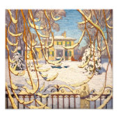 Red Sleigh House, Winter | Lawren Harris | Fotodruck (Vorne)