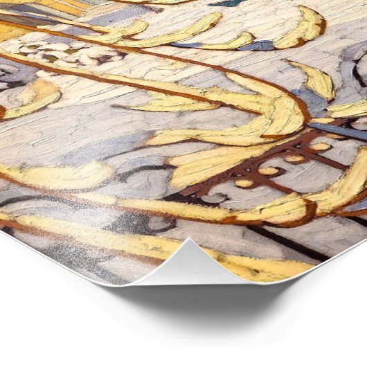 Red Sleigh House, Winter | Lawren Harris | Fotodruck (Ecke)