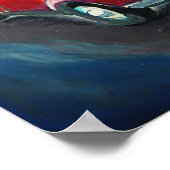 Red Slug Bug Poster (Ecke)