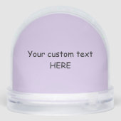 RED SMOOTH COAT DACHSHUND SNOW GLOBE SCHNEEKUGELN (Rückseite)