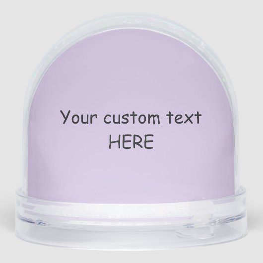 RED SMOOTH COAT DACHSHUND SNOW GLOBE SCHNEEKUGELN (Rückseite)