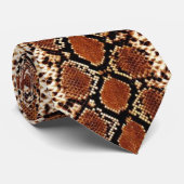 Red Snake Krawatte (Gerollt)
