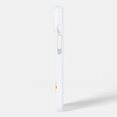 Red Snake on a Golden Blume" | Einzigartig und lux Case-Mate iPhone Hülle (Rückseite / Links)