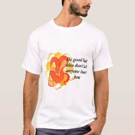 Red Snake on a Golden Blume" | Einzigartig und lux T-Shirt