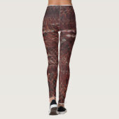 Red Snake Scales Leggings (Rückseite)