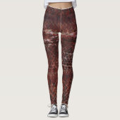 Red Snake Scales Leggings (Vorderseite)
