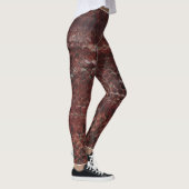 Red Snake Scales Leggings (Rechts)