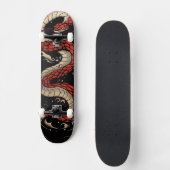 Red Snake Skateboard (Vorderseite)