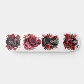 Red Snake Skateboard (Horizontal)