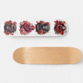 Red Snake Skateboard (Horizontal)