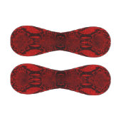Red Snake Skin Print Baseball (Paneele)