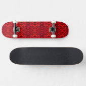 Red Snake Texture SkateBoard (Horizontal)