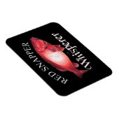 Red Snapper Whisperer Dark Magnet (Rechte Seite)
