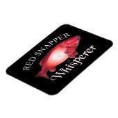 Red Snapper Whisperer Dark Magnet (Linke Seite)