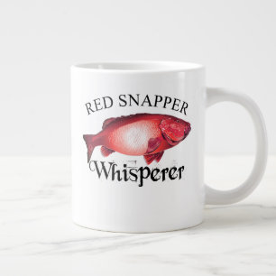 Red Snapper Whisperer Light Jumbo-Tasse