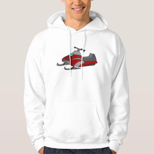 Red Snow Mobile Hoodie (Vorderseite)