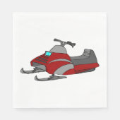 Red Snow Mobile Serviette (Vorderseite)