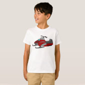 Red Snow Mobile T-Shirt (Vorne ganz)