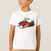 Red Snow Mobile T-Shirt (Vorderseite)