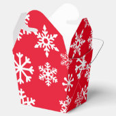 Red Snowflake Cookies Weihnachtsbox Geschenkschachtel (Geöffnet)