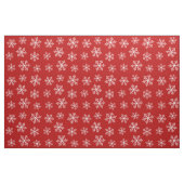 Red Snowflake Fabric Stoff (Fat Quarter (45,7 x 55,9 cm))