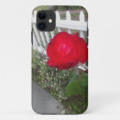 Red Solo Rose Case-Mate iPhone Hülle (Rückseite)