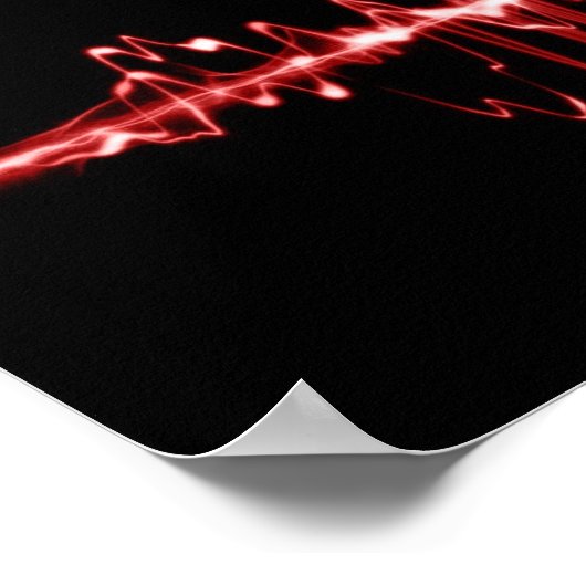 Red Sound Poster (Ecke)