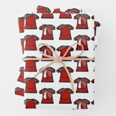 Red Spark Dancer Geschenkpapier Set (Beispiel)