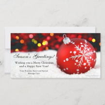 Red Sparkle Business Weihnachten