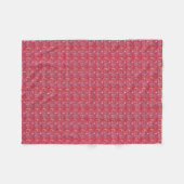 Red Sparkle Fleece Blanket (Vorderseite (Horizontal))