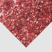 Red Sparkle Glitzer Seidenpapier (Detail)