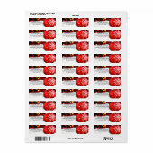 Red Sparkle Weihnachtsschnee (Vorne)