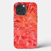 Red Sparks & Fireworks Handy Cover Customize (Rückseite)