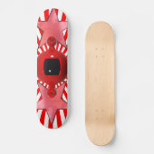 Red Speed Skateboard (Vorderseite)