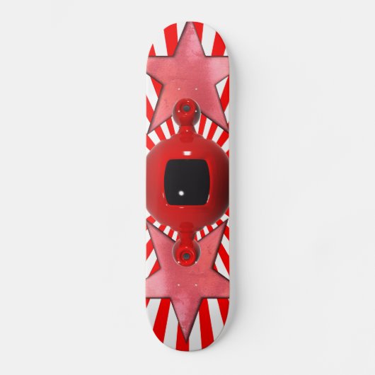 Red Speed Skateboard (Vorderseite)
