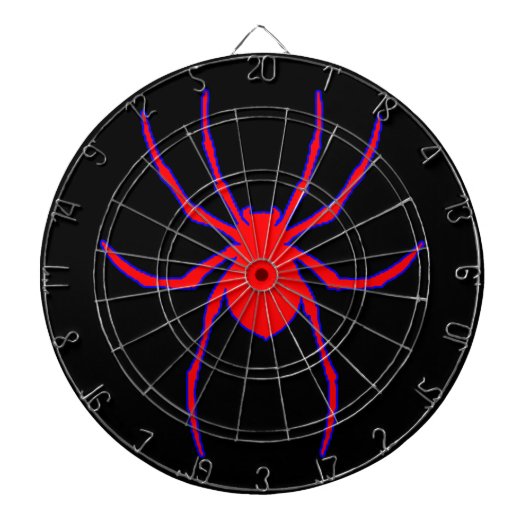 Red Spider Dartboard Dartscheibe (vorne)