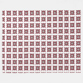 Red Spider Motif Fleecedecke (Vorderseite (Horizontal))