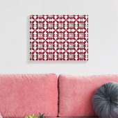 Red Spider Motif Leinwanddruck (Insitu (Wohnzimmer))
