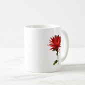 Red Spider Mum Kaffeetasse (VorderseiteRechts)