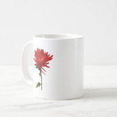 Red Spider Mum Kaffeetasse (Vorderseite Links)