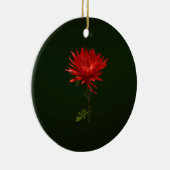 Red Spider Mum Keramik Ornament (Rechts)