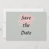 Red Spider Mum Save The Date (Rückseite)