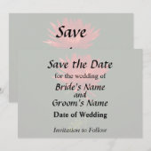 Red Spider Mum Save The Date (Vorne/Hinten)