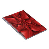 Red Spiral Arms Notebook Notizblock (Rechte Seite)