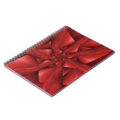 Red Spiral Arms Notebook Notizblock (Linke Seite)