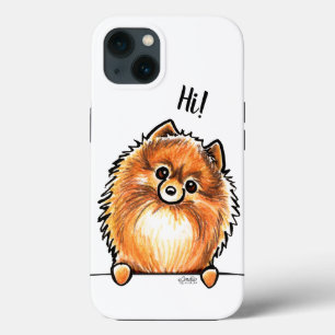 Red Spitz Says Hi Case-Mate iPhone Hülle