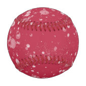 Red Splotchy Chaos Baseball (Rückseite)