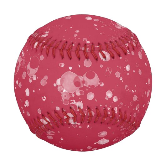 Red Splotchy Chaos Baseball (Vorderseite)